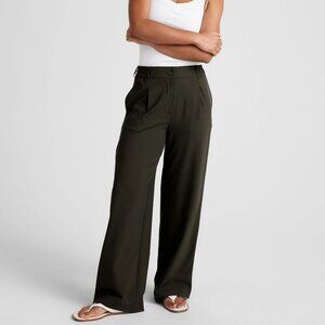 Beyond Yoga Midtown Jacket + Status Wide Leg Trouser SET